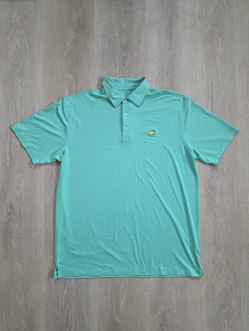 Masters Tech Golf Polo Shirt Mint Green Size XL